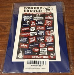 BEYONCE COWBOY CARTER ART BOOK SOLD OUT RARE IN HAND BLOWOUT SALE