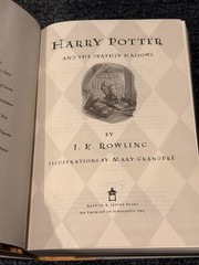 Rare 1st Edition & 1st Print With Errors: Harry Potter And The Deathly Hallows