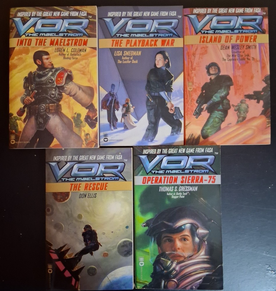 VOR Paperbacks Lot of 5 in Very Good Cond. FREE SHIPPING