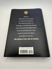 Take Me to Your Leader by Neil DeGrasse Tyson SIGNED 1st Edition Hardcover Book
