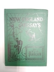 New England Essays by EH Packard 1929 1st Ed, SIGNED HC w/ Eph. Adm. Byrd. READ!