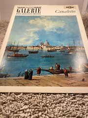 Bastei Galerie Der Grossen Set of 3 Canaletto, Manet, Carot in Original German
