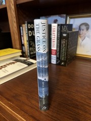 Justice on the Grass. Dina Raston 1st HC Ptg Free Press 2005 Fine Unread