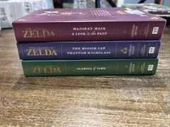 Zelda Legendary Edition Manga Set of 3 Books Ocarina of Time Majora Mask Oracle