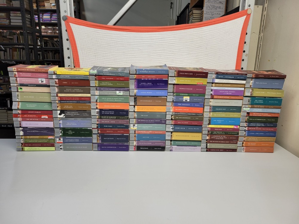 Huge Lot of 103 Barnes & Noble Classics Literature PB Books Various Author