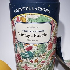 Cavallini & Co Constellations Jigsaw Puzzle 1000 Pc Reference Poster Missing 5