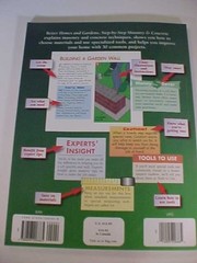 Better Homes and Gardens Step-by-Step Masonry and Concrete Paperback 112 Pages