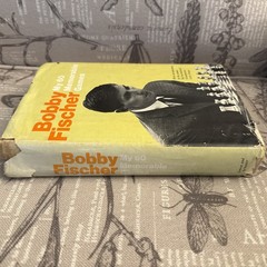 Bobby Fischer My 60 Memorable Games HC/DJ Chess Classic 1st ed/2nd printing 1969