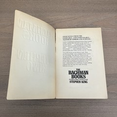 Stephen King – The Bachman Books Four Early Novels 1985 1st Plume Omnibus Print