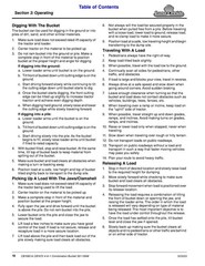 LAND PRIDE CB1060 CB1072 4-In-1 Combination Bucket Operators Manual BINDING