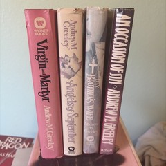 Andrew M. Greeley Lot of 5 Hardcover Books (See photos for titles)