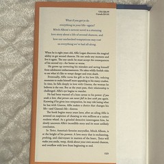 Twice by Mitch Albom First Edition Hardcover Book Fiction
