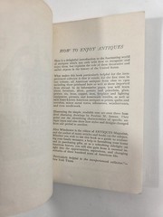 How To Know American Antiques Alice Winchester Copyright 1951 Fourteenth Print