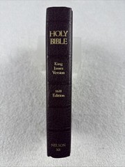 Holy Bible KJV – 1611 Edition. Printed 1989. Hard Cover. Nelson 301 Excellent!