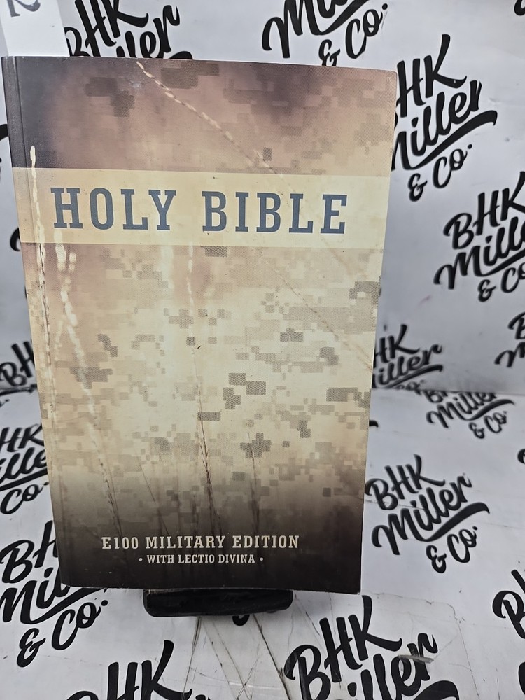American Bible Society Holy Bible E100 Military Edition, Paperback, Military