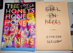 3 YA DEATH DYING BOOK LOT Girl in Pieces by Kathleen Glasgow THE HONEYS LASALA