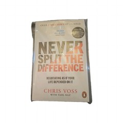 Never Split the Difference by Chris Voss Paperback