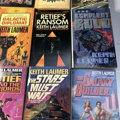 Keith Laumer Vintage Sci Fi PB Book Lot of 12 Vintage 1960s-1980s Very Good Cond