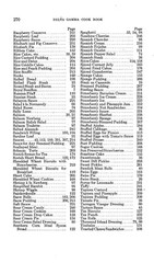 1922 Delta Gamma cook book 270 Pages