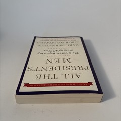 All the President’s Men/Watergate-Nixon by: Woodward & Bernstein-Paperback Book