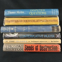 Thomas Merton Vintage Hardcover Book Lot – Some First Editions – All Hardcover
