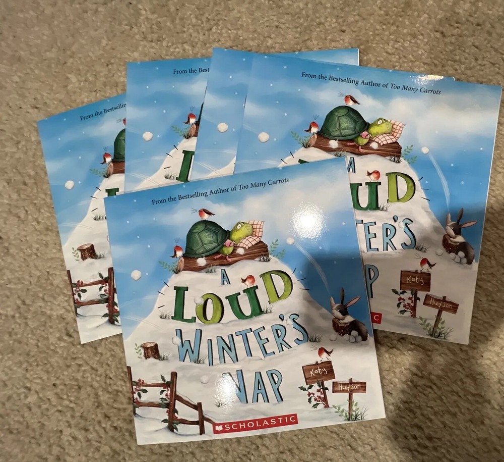 A Loud Winter’s Nap By Katy Hudson -Paperback **NEW** Lot Of 5