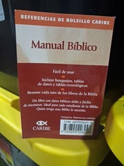 Manual Bíblico Serie Referencias De Bolsillo by Grupo Nelson