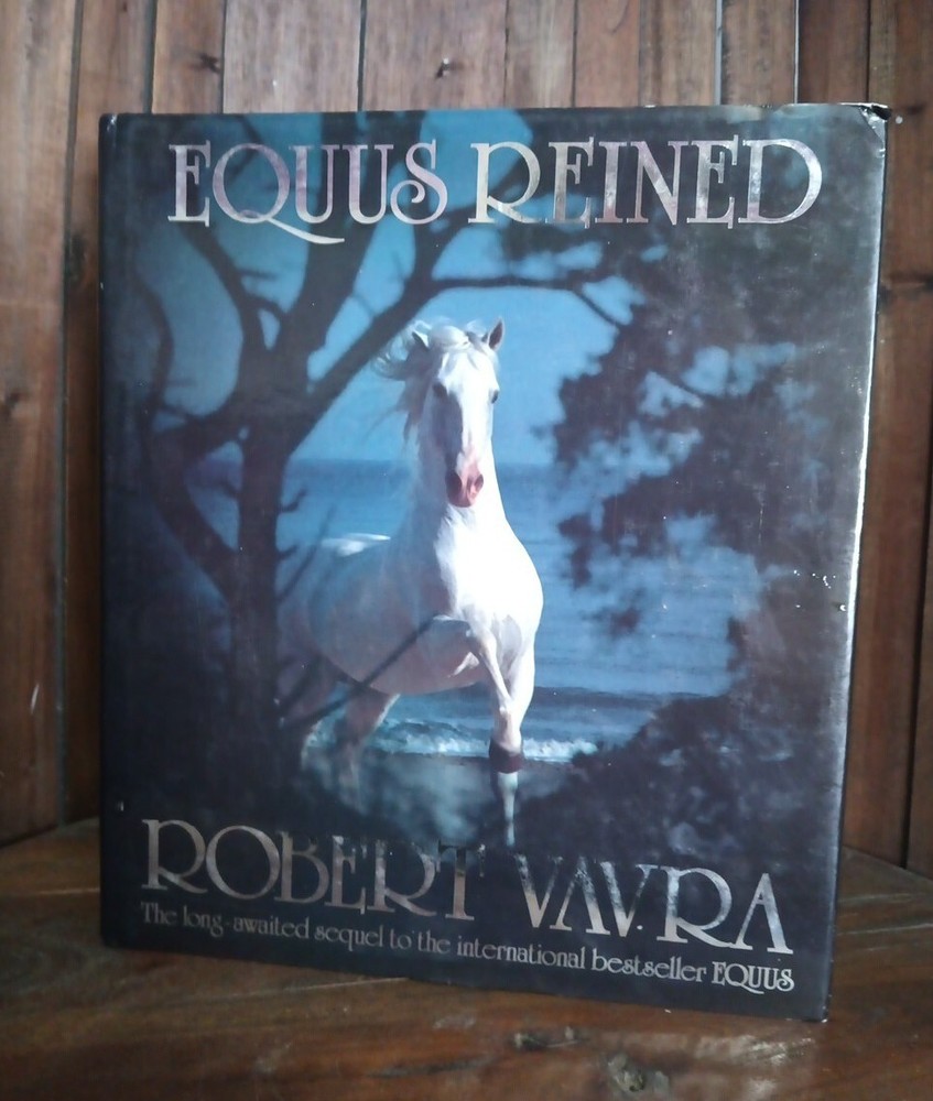 EQUUS REINED by Robert Vavra 1987 Hardcover Personalized Signature
