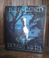 EQUUS REINED by Robert Vavra 1987 Hardcover Personalized Signature