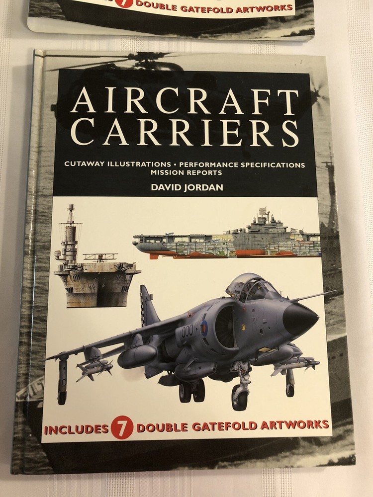 Aircraft Carriers 2002 Hard Cover 176 Pages 12.25″ x 9.25″ Used with Dust Cover