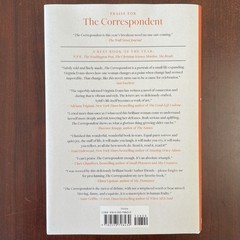 SIGNED Virginia Evans “The Correspondent” Hardcover 2025 Novel Book