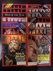 TIME Magazines Lot Of 14 (1992-1993)