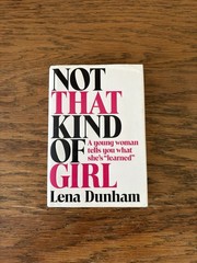 Lena Dunham Not That Kind of Girl Hardcover w/ Dust Jacket English Memoir