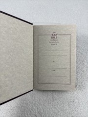 Holy Bible KJV – 1611 Edition. Printed 1989. Hard Cover. Nelson 301 Excellent!