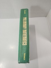 PRELIMINARY MATHEMATICS By Isidore Dressler ~ Amsco School HC Textbook 1981 Vtg