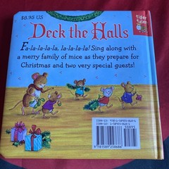 *KIDS🎅🏼 Deck the Halls by Veronica Vasylenko (2011, Pad Book) CHRISTMAS $12.25