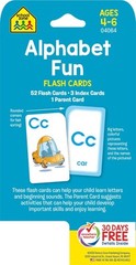 School Zone – Alphabet Fun Flash Cards – Ages 4 to 6, Preschool to…