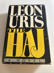 The Haj A Novel by Leon Uris HC 📕 Dust Jacket Book Club Edition 1984 2909