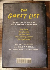 THE GUEST LIST: A NOVEL by Lucy Foley 1st US ed Hardcover & DJ 2020 Excellent