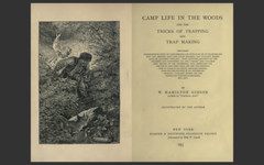 Camp Life in the Woods and the Tricks of Trapping and Trap Making -E-Book CD-ROM