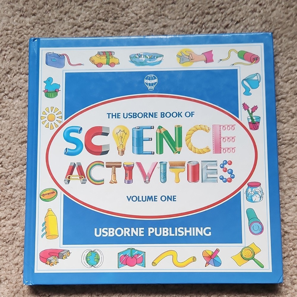 Usborne Publishing The Usborne Book of Science Activities H. Edom 1992 Hardcover
