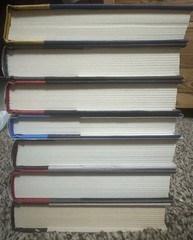 EUC! Book of the Month BOTM (7) Hardcover Novels Fiction Mixed Genres Lot