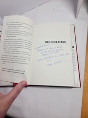 Do Hard Things: A Teenage Rebellion Against Low Expectations