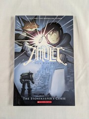 Amulet Box Set Books 1-7 Kazu Kibuishi Collection Graphix Scholastic Box Sleeve