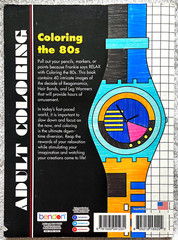 📻 Bendon 16929 Coloring the 80’s Advanced Adult Book VG 38 Pix HipHop FreeShip