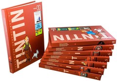 The Adventures of Tintin by Hergé: Compact Edition 8 Books Set – Ages 7+- HB