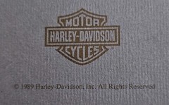 The Harley Davidson Story Soft Cover Book 8.5×11 76 Pages VTG
