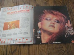 Rock Video Superstars Magazine Oct 1984 Duran Duran Cyndi Lauper Eurythmics