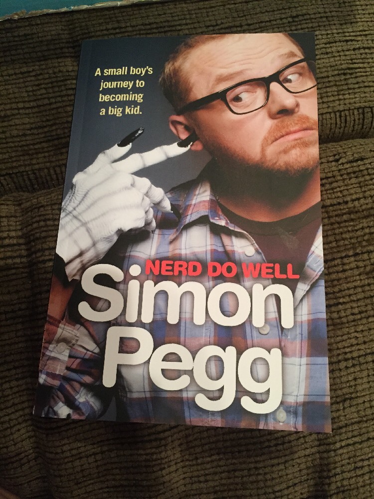nerd do well simon pegg autobiography book 360 pages new