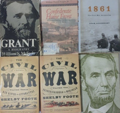 RANDOM MIX Lot 25 American CIVIL WAR History Books US UNION Confederacy BATTLE